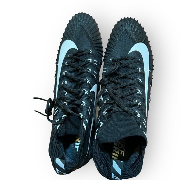 Nike Alpha Menace Elite TD P Black Football Cleats Size 16 AJ6547-002 New No Box